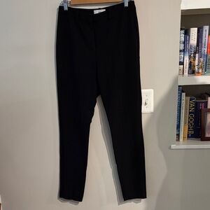 Mango Black Split Front Trousers